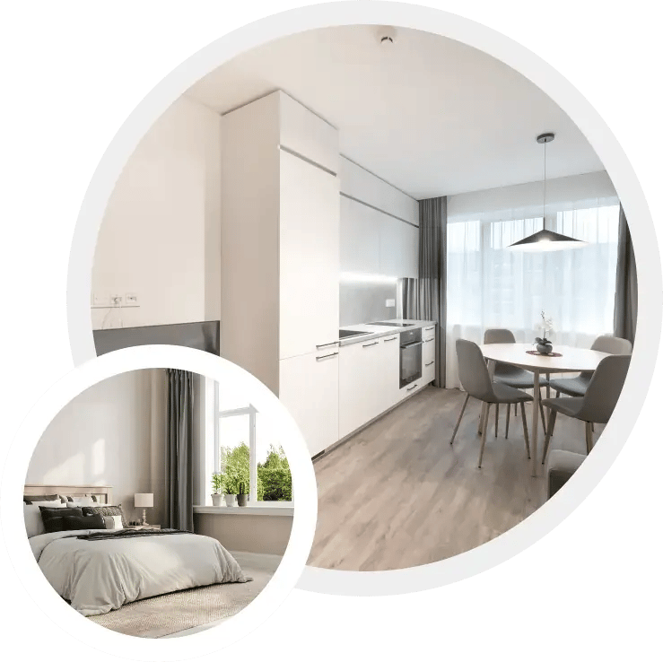 kitchen-and-bedroom